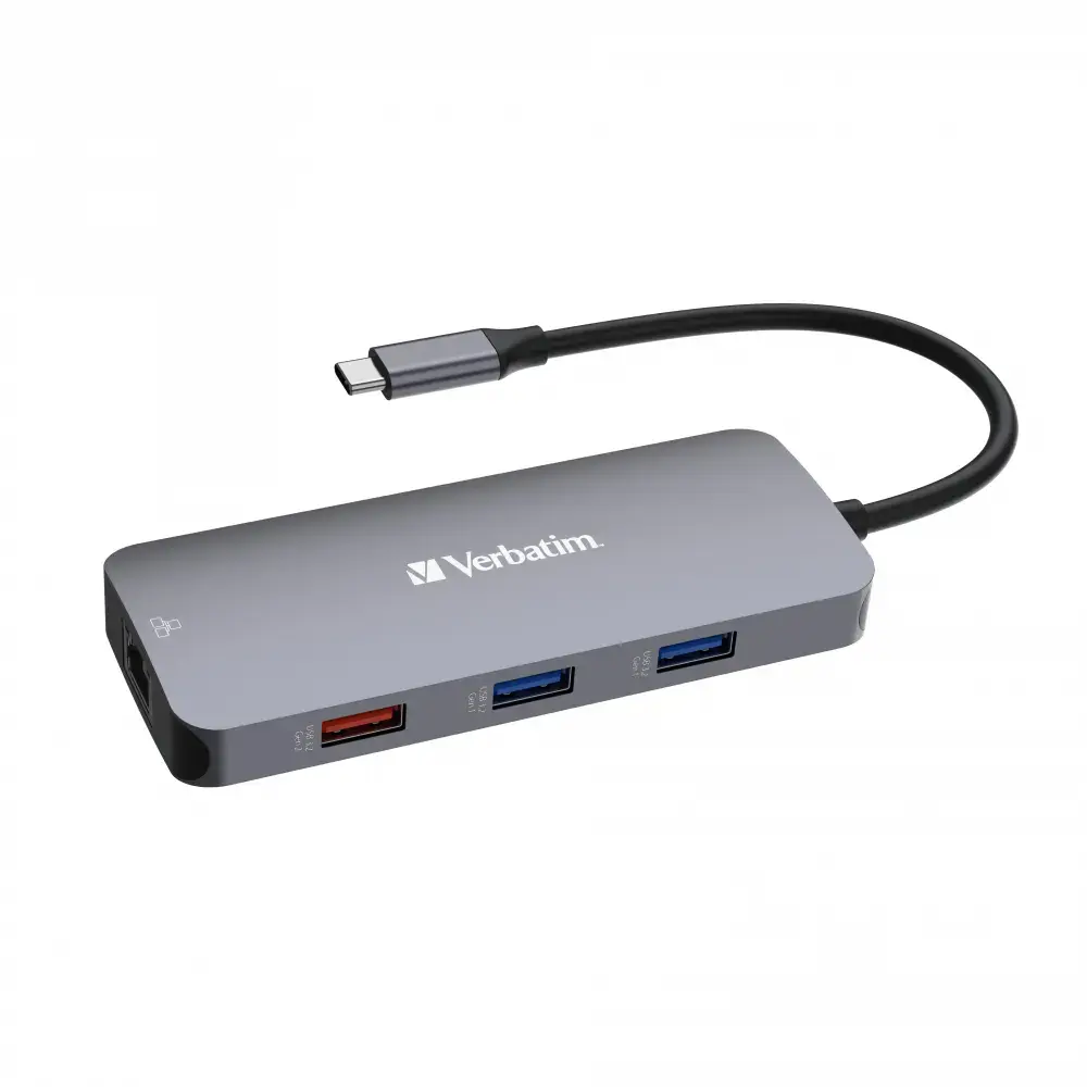 VERBATIM CMH-09 USB Type-C хаб Photo 4