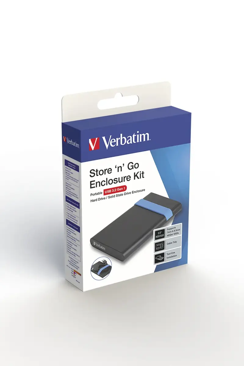 HDD/SSD enclosure VERBATIM Store'N'Go 2.5" Photo 4