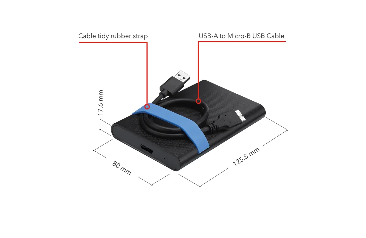 HDD/SSD enclosure VERBATIM Store'N'Go 2.5" Photo 11