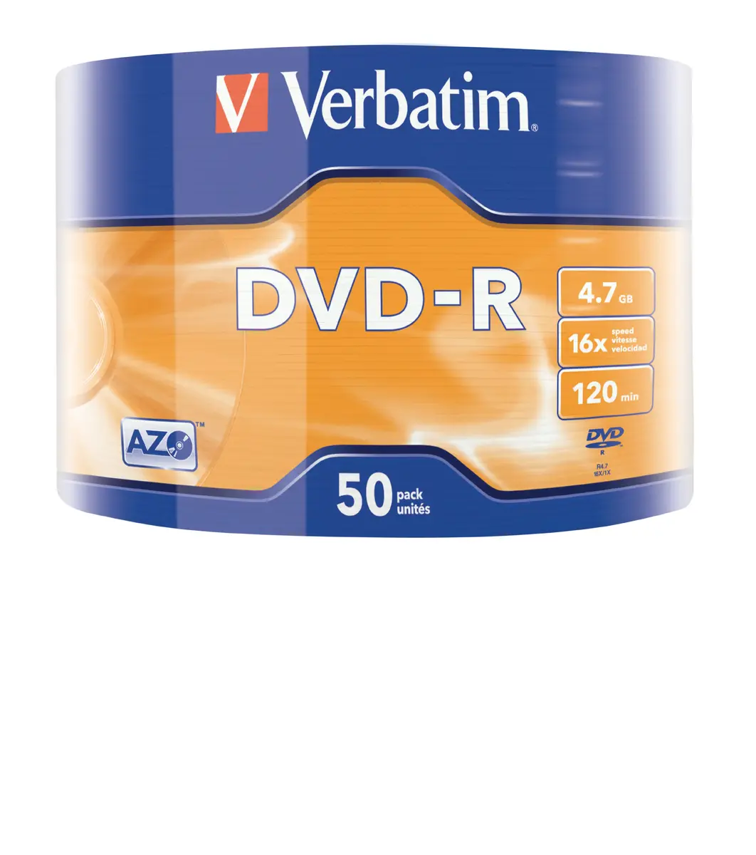 VERBATIM DVD-R Matt Silver 50 gab. 4.7 GB 16x Photo 2
