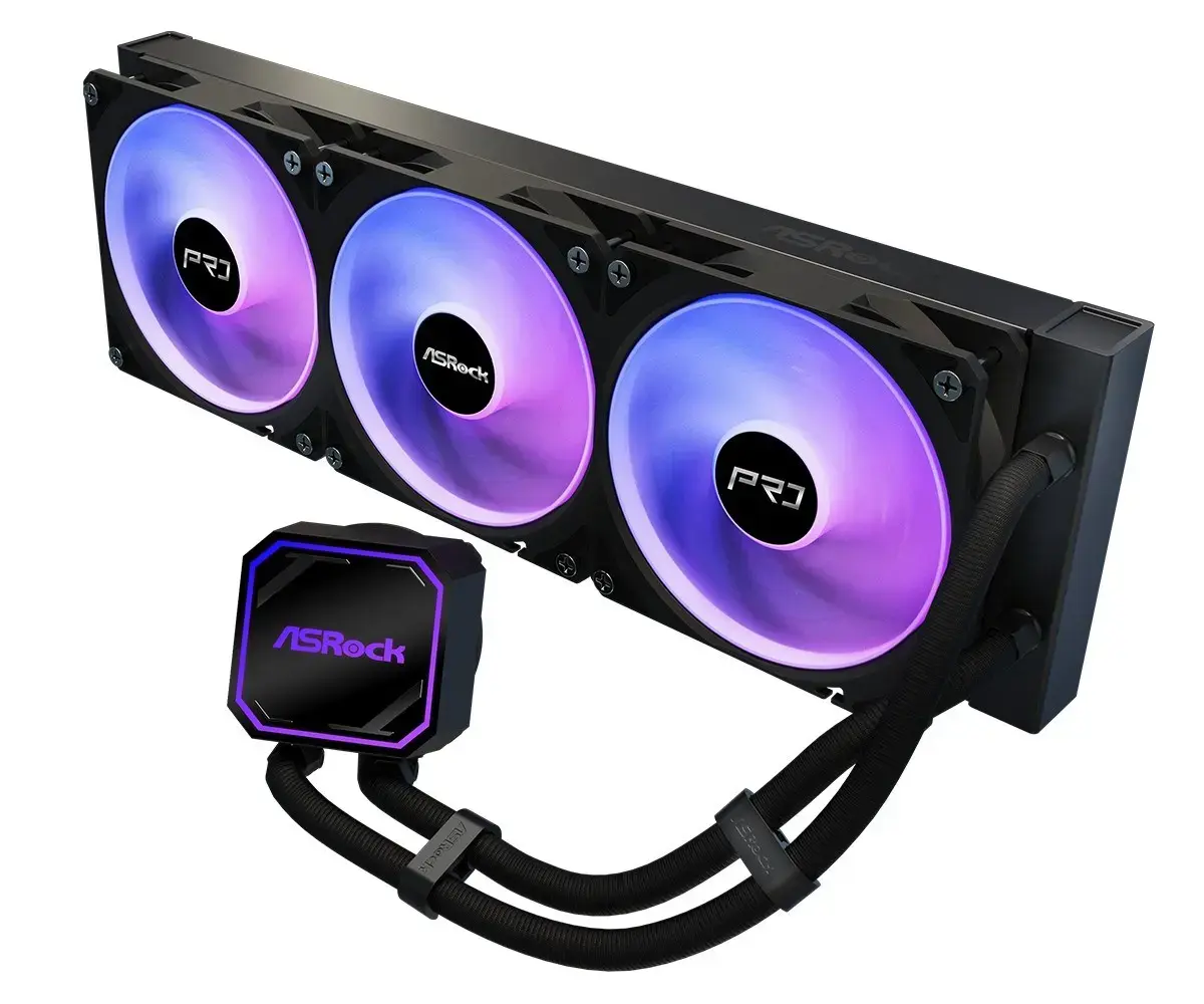 ASROCK Pro 360 ARGB Black dzesētājs Photo 2
