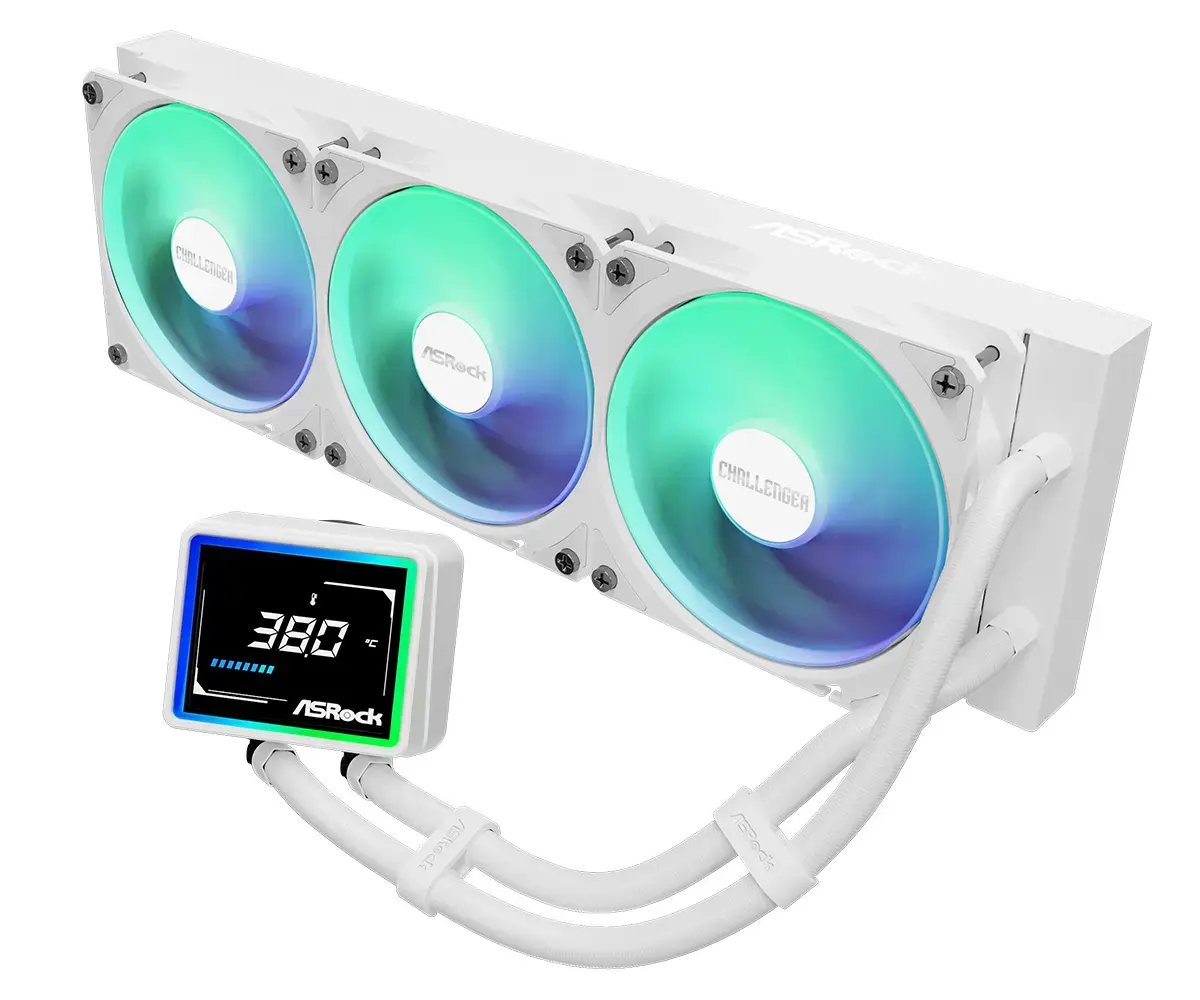Система охлаждения ASRock Challenger White 360 Digital Photo 2