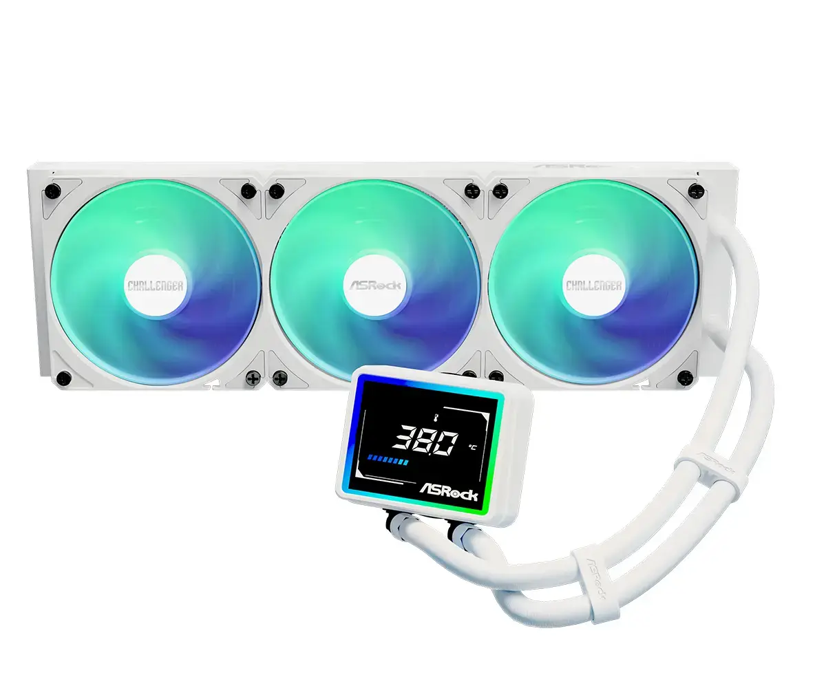 Система охлаждения ASRock Challenger White 360 Digital Photo 3