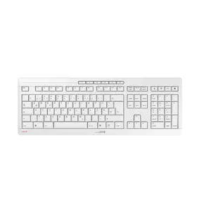 Wireless Desktop Set Cherry Stream Recharge — Full-size QWERTZ Keyboard (115 keys) with RF Mouse, Grey