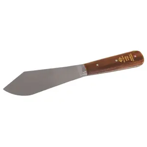 Putty knife c.k tools T5076 — stainless steel blade, rosewood handle