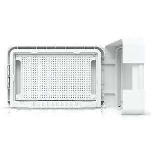Outdoor utility enclosure UBIQUITI Flex Utility Pro — polycarbonate, 350×89×220 mm, pole or wall mount