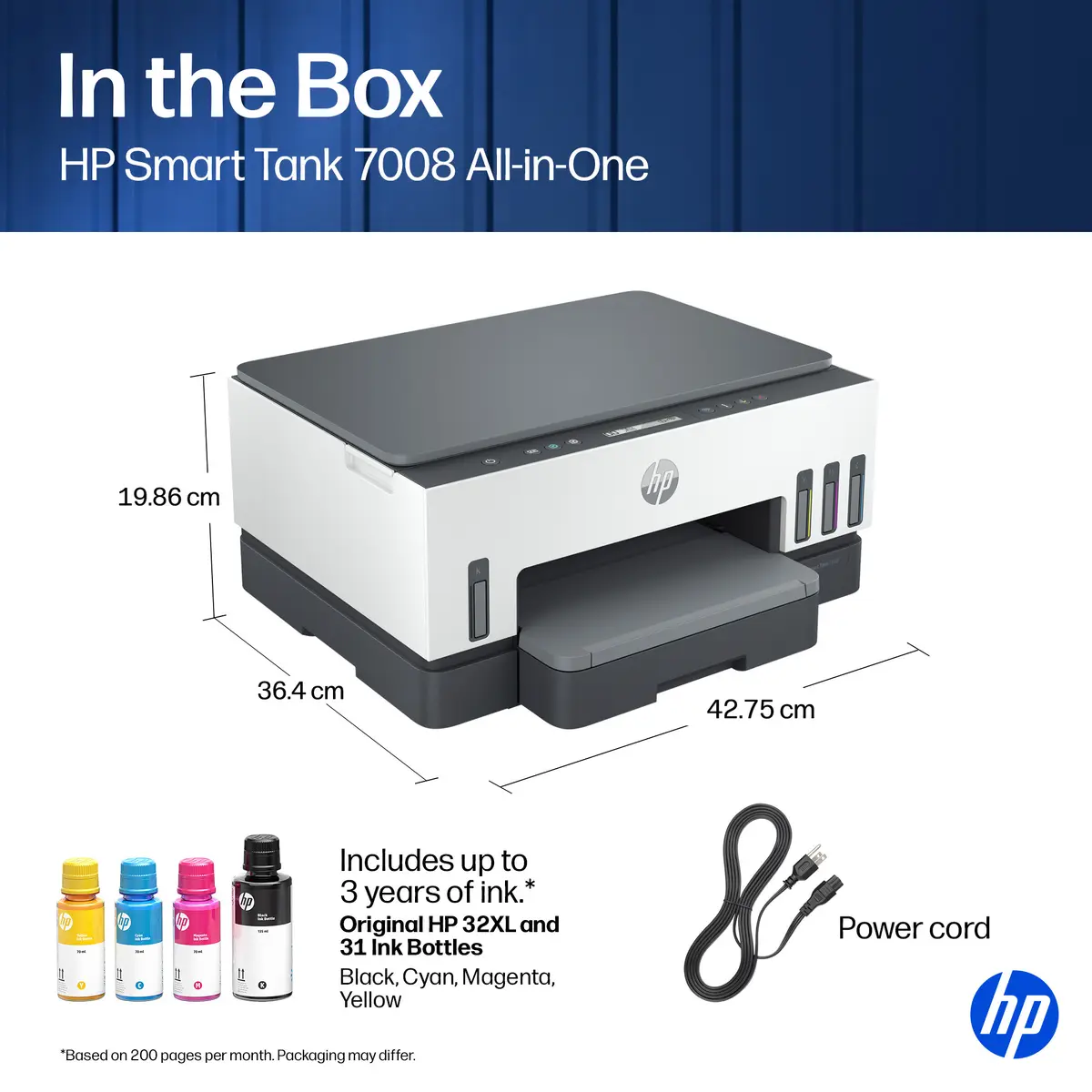 HP Smart Tank 7008 Bezvadu daudzfunkciju printeris Photo 7