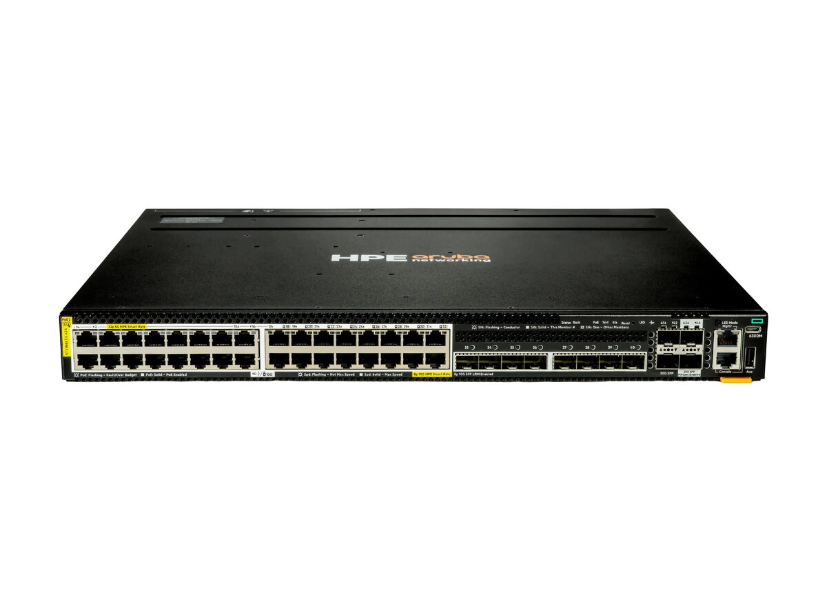 Pārvaldāms slēdzis HP Enterprise Aruba CX