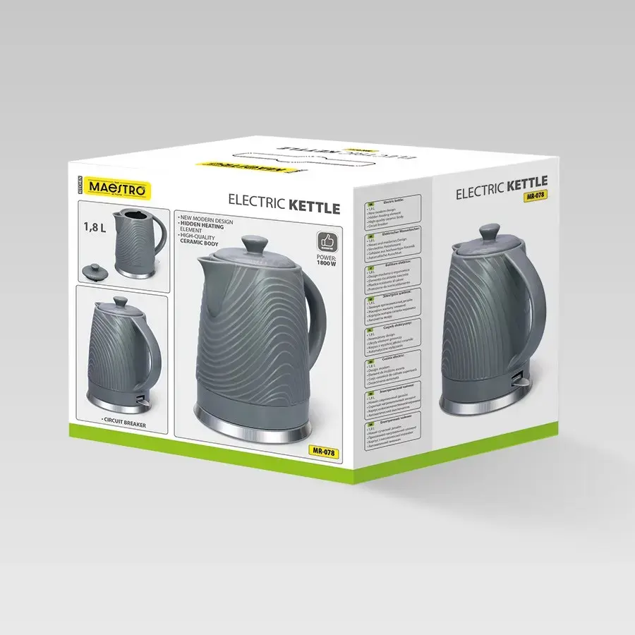 Maestro MR-078 elektriskā tējkanna 1,8 l Photo 8