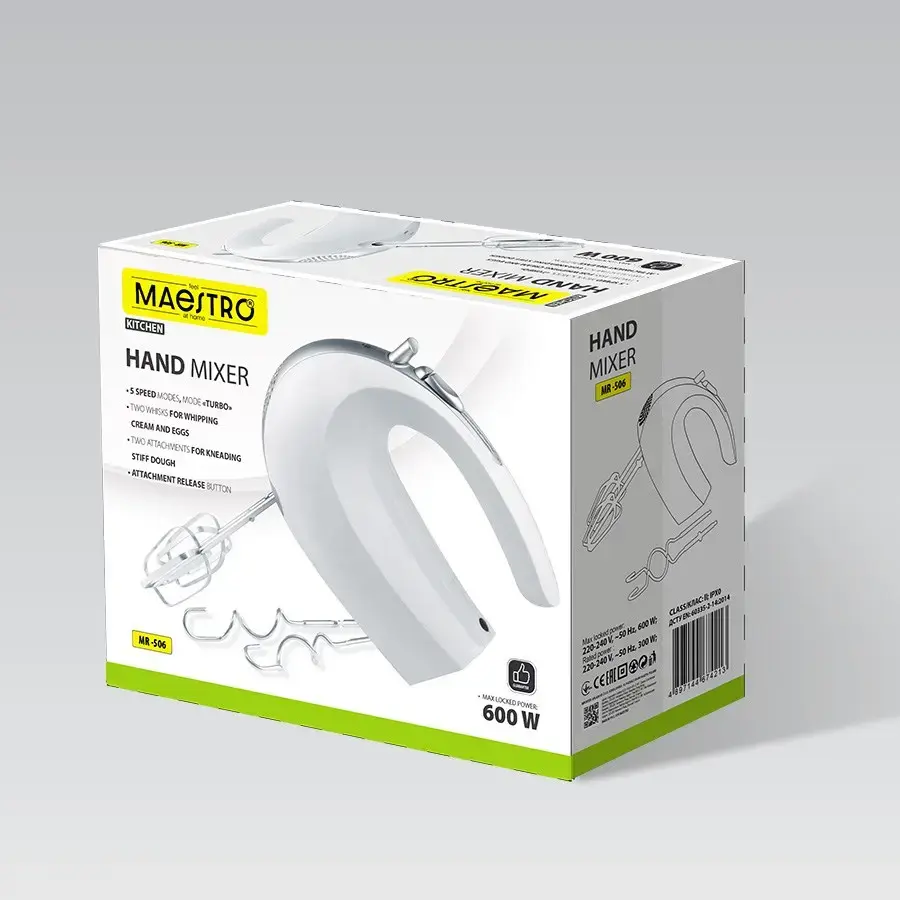 Ручной миксер Maestro MR-506 Photo 3