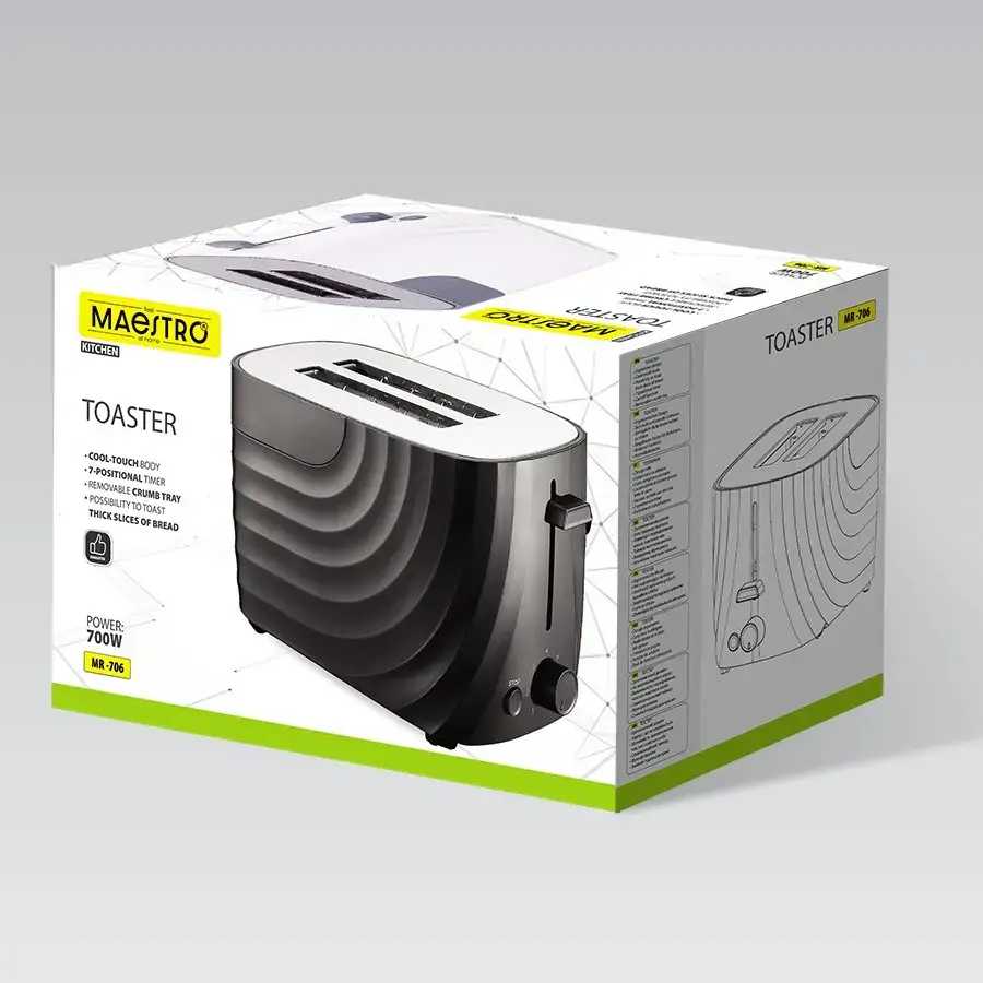 Тостер Maestro MR-706-BLACK Photo 3