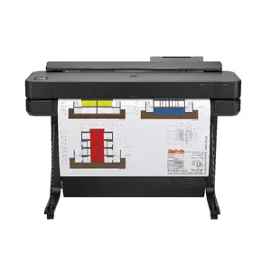 Liela formāta tinta plotteris HP Designjet T650 36 collu, 2400 x 1200 DPI, maksimālais A0, 1024 MB, melns