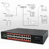 QOLTEC Gigabit Ethernet PoE switch 24xRJ45 2xSFP Photo 3