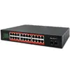 QOLTEC Gigabit Ethernet PoE switch 24xRJ45 2xSFP Photo 6