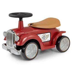 Игрушечный каталка milly mally Royce бордовый — детская толкательная машина, модель 6744