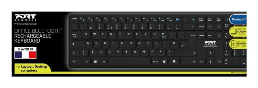 Клавиатура Port Designs 900903RNO — полноразмерная Bluetooth Photo 6