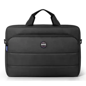 Портфель Port Designs ECO PORTLAND для ноутбуков 40,6 см (16"), чёрный, ручка и плечевой ремень, 320 г