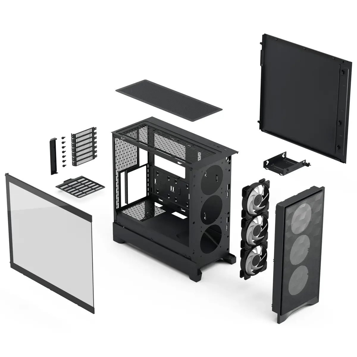 Fractal Design Pop 2 Air Black TG RGB Midi Tower Photo 5