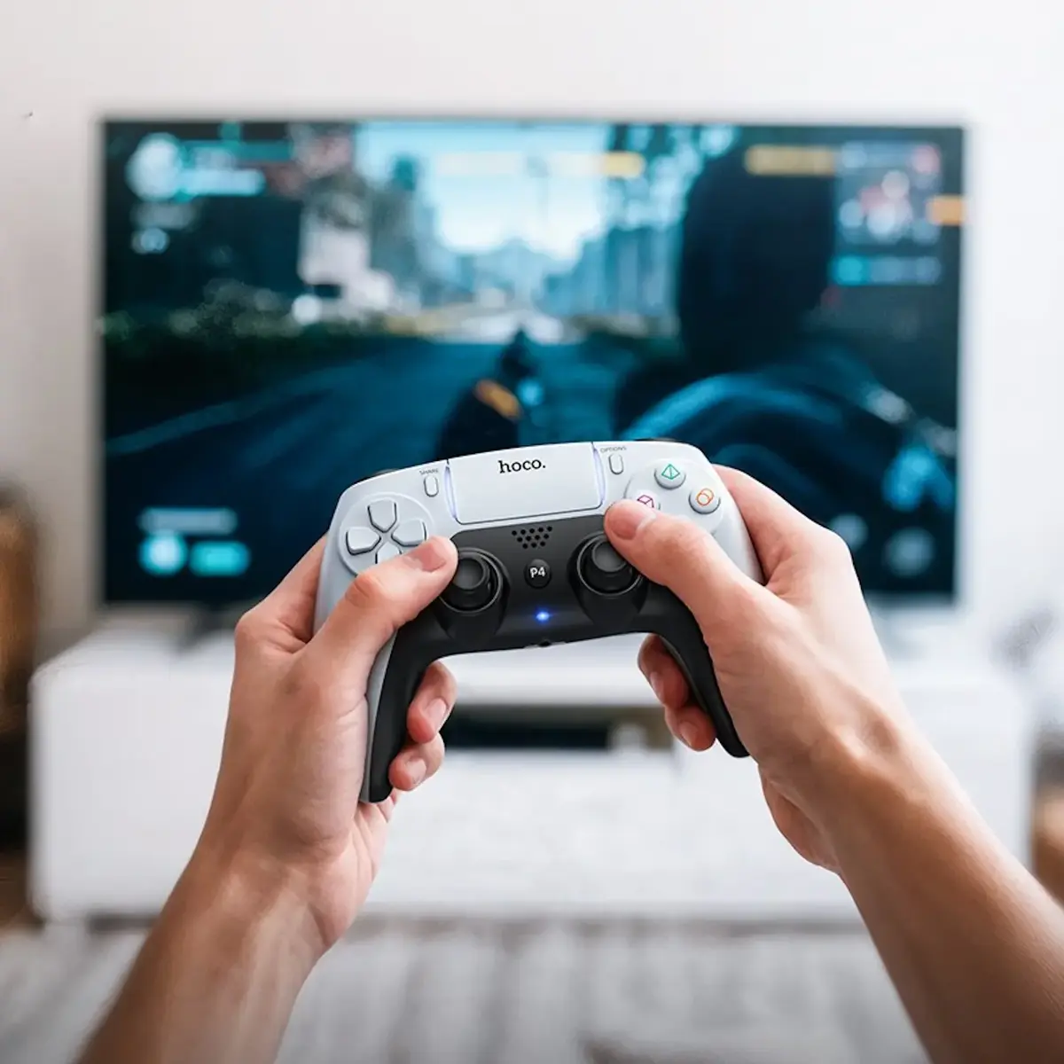 HOCO GA1 bezvadu kontrolieris priekš PS4 / PS5 Photo 4