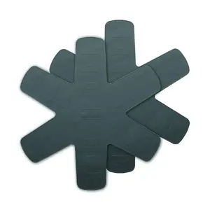Berndes silikona paliktņu komplekts katliem/pannām, 2 gab., pelēks