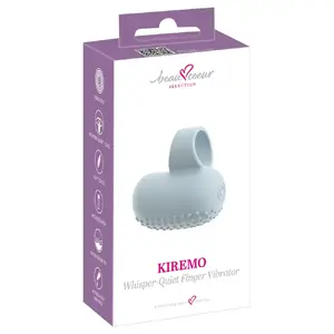 Vibrator beau coeur Kiremo Finger Vibra — compact finger vibrator, discreet personal massager