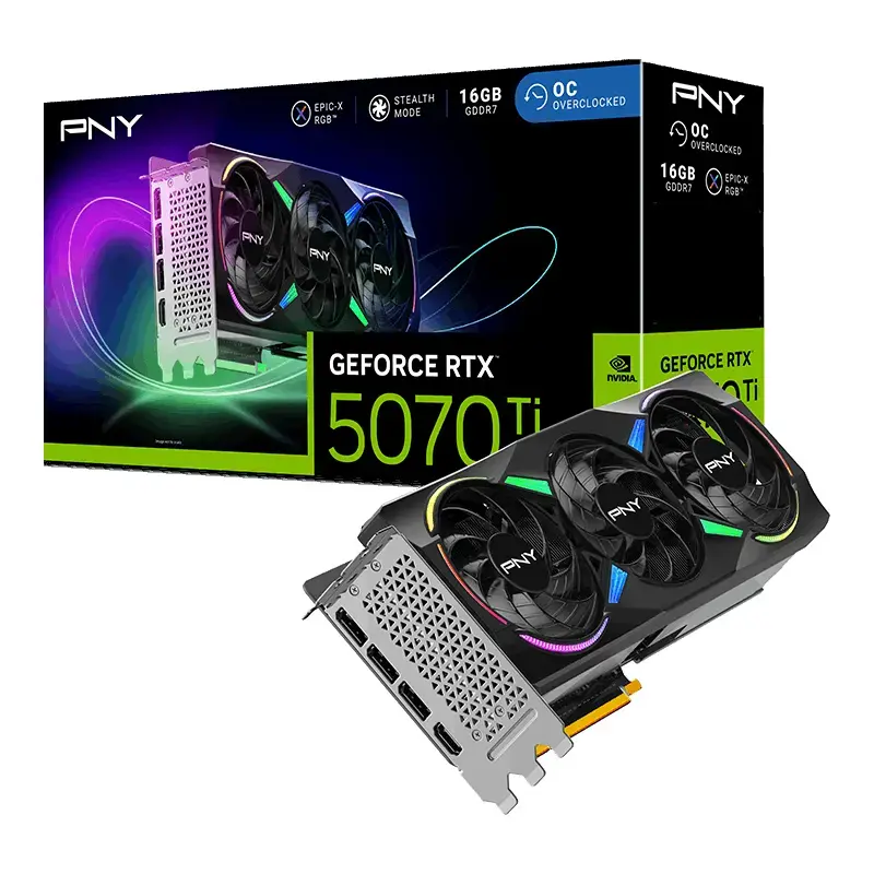 PNY GeForce RTX 5070 Ti — видеокарта 16 ГБ GDDR7 Photo 9