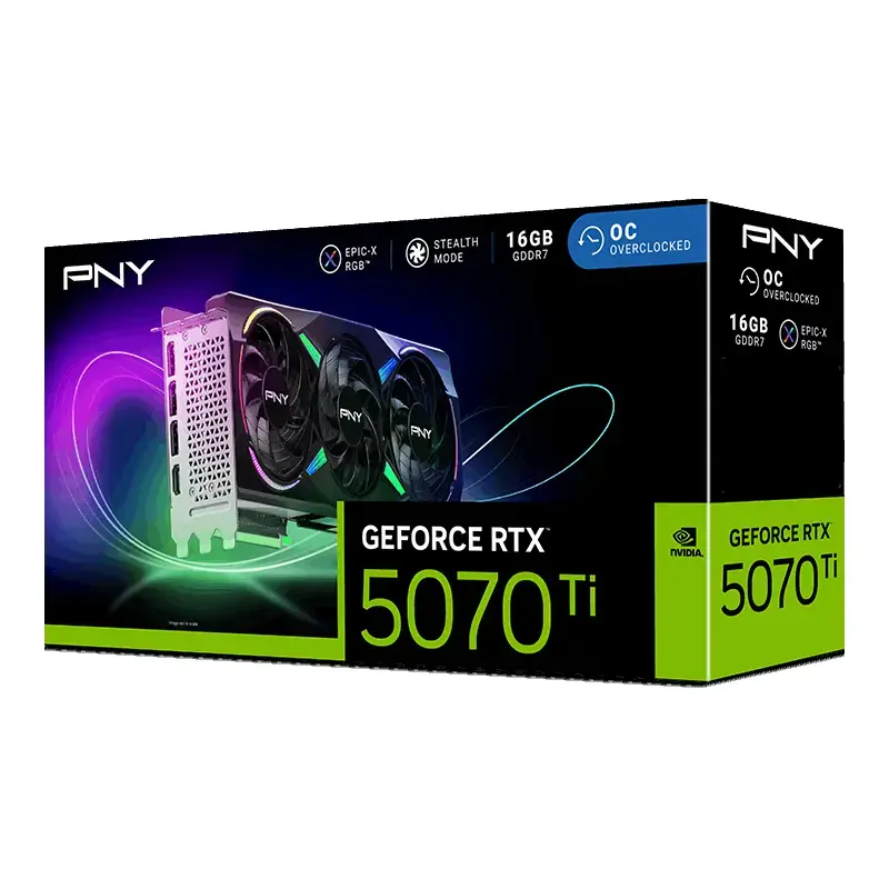 PNY GeForce RTX 5070 Ti — видеокарта 16 ГБ GDDR7 Photo 10