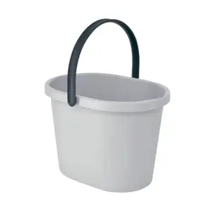 Oval bucket ECO EGO 13 L — plastic oval cleaning and utility bucket, 13 liters capacity