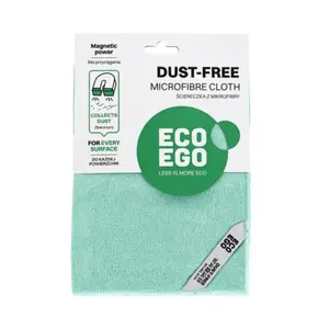Cleaning microfiber cloth ECO EGO DUST-FREE — lint-free reusable cleaning cloth