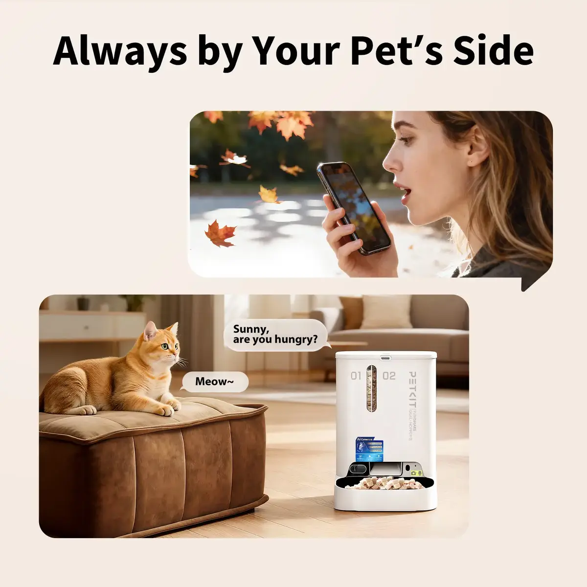 Автокормушка PETKIT YumShare Dual-hopper 2 Photo 5