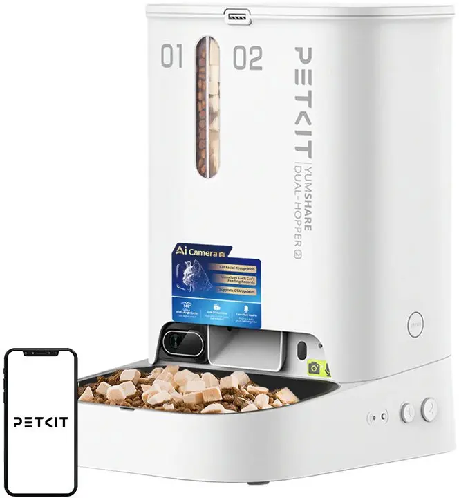 Автокормушка PETKIT YumShare Dual-hopper 2 Photo 10