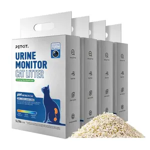 Наполнитель для кошек PETKIT Urine Monitor, 4 мешка — наполнитель с индикатором мочи