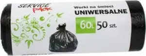 Trash Bags Stella ST-HR-033713 HDLD 60 L, 50 pcs, black