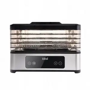 Dehydrator TEESA 4865 IDEAL INOX — 400W food dehydrator with air circulation and timer