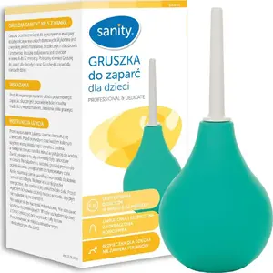 Enemas bumba ar uzgali Nr.5 Sanity — rektālās skalošanas bumba, 1 gab. (Sanity 21521)