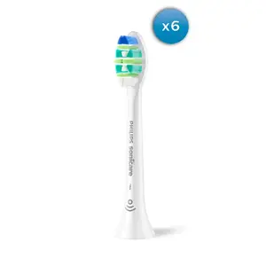 Toothbrush heads Philips InterCare HX9006/87 — 6 brush heads, white, 3-month replacement interval