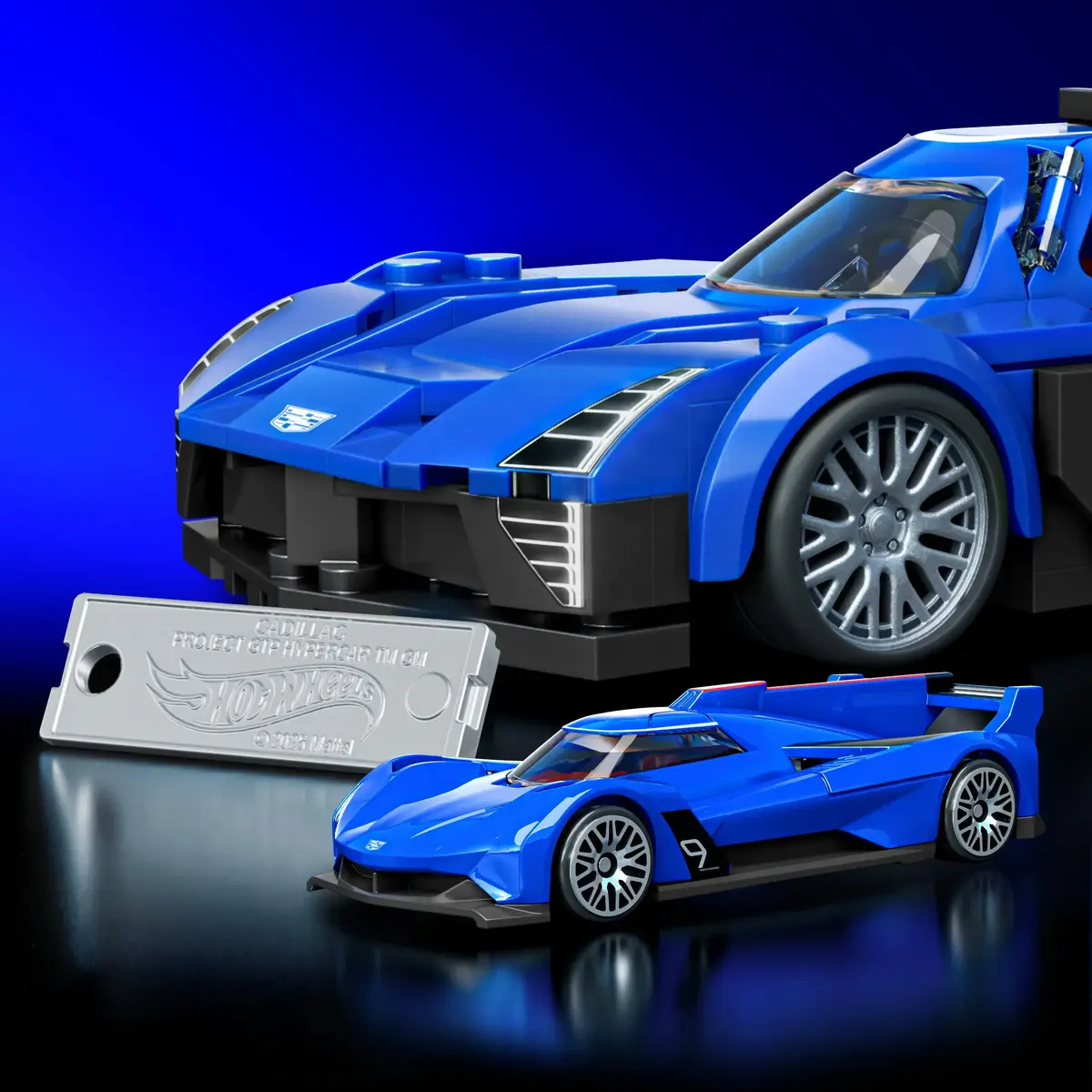 Конструктор MEGA Mattel Brick Shop Hot Wheels Cadillac GTP Photo 5