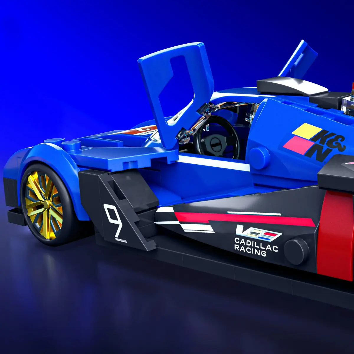 Конструктор MEGA Mattel Brick Shop Hot Wheels Cadillac GTP Photo 6