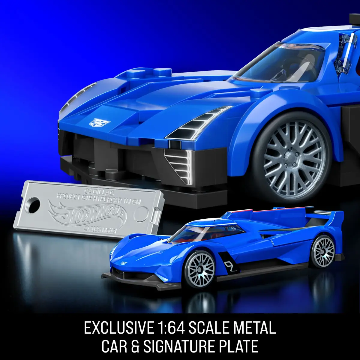 Конструктор MEGA Mattel Brick Shop Hot Wheels Cadillac GTP Photo 10