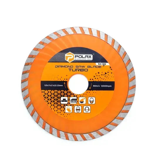 Dimanta disks Polax TURBO 125×7×2.1×22.23 mm Photo 2