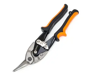 Metāla šķēres Polax 250 mm kreisās puses modelis 25-002