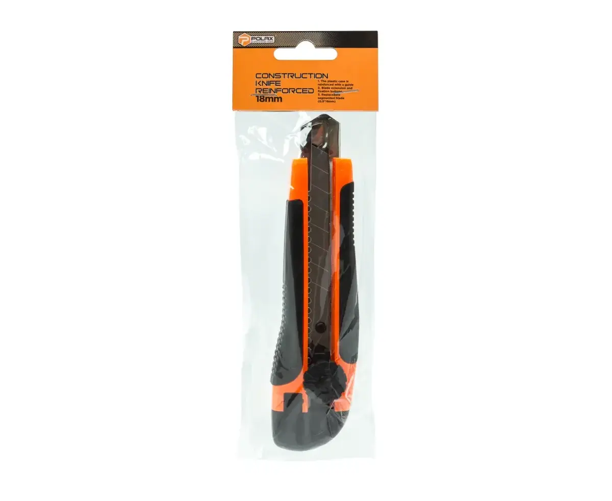 Utility knife Polax 23-003, 18 mm Photo 5