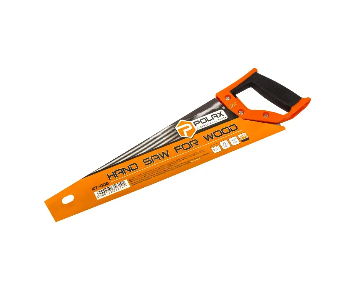 Polax hand saw 450 mm 7 TPI 47-006 Photo 3