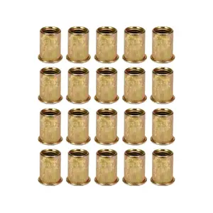 Rivet YATO YT-36472, carbon steel, copper finish, 6.9 mm head Ø, 13 mm length, pack of 20