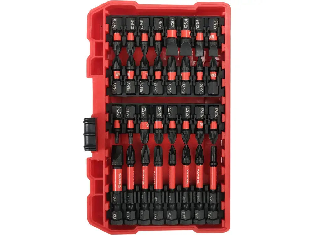 Bit set YATO YT-04617 — 54 pcs S2 steel Photo 3