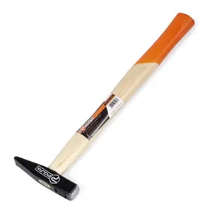 Hammer with wooden handle Polax 100 g — clawless hand hammer suitable for light carpentry and DIY