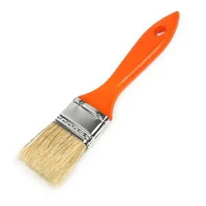 Plakana krāsošanas ota ar plastmasas kātu Polax ECO 1,5" (38 mm) — piemērota krāsošanai un apdarei