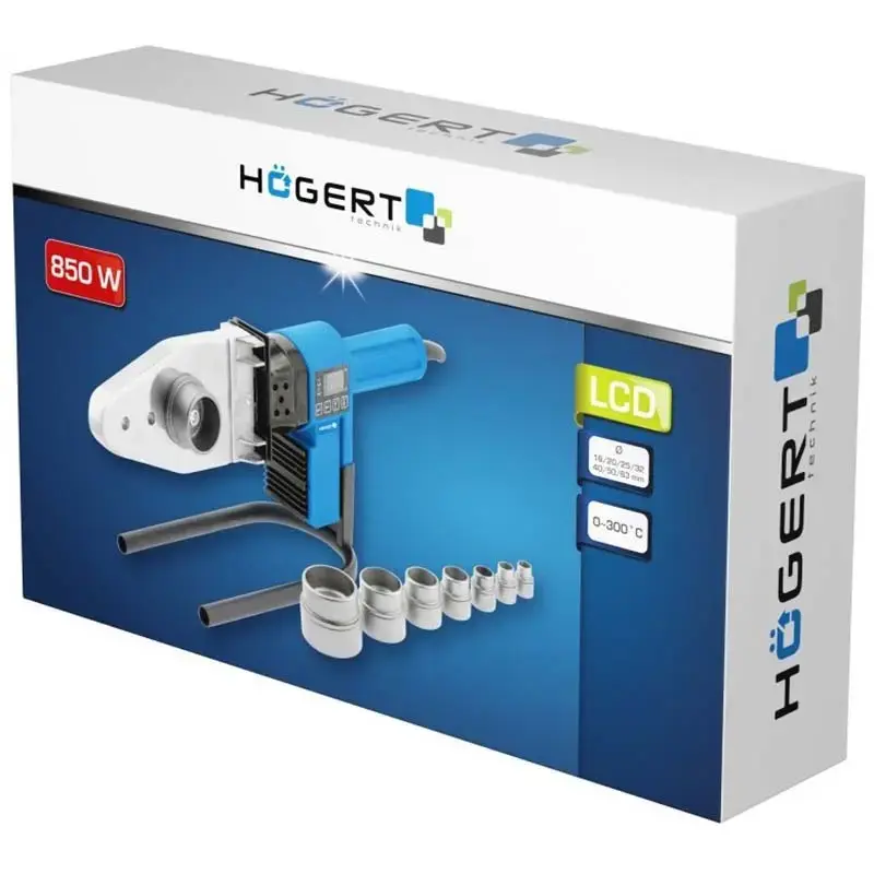 Паяльник для пластиковых труб HOGERT HT1P680 850 Вт Photo 4