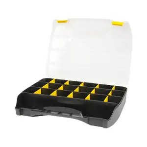 Uzglabāšanas organizators TOYA 360×265×68 mm modelis 78794, plastmasas nodalījumu kārba