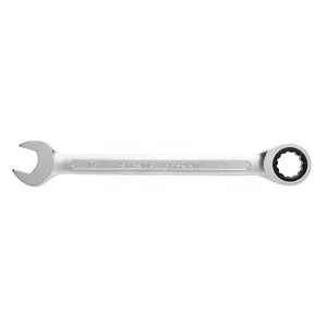 Combination wrench HOGERT HT1R013 — CrV steel, 13 mm, 72T ratcheting
